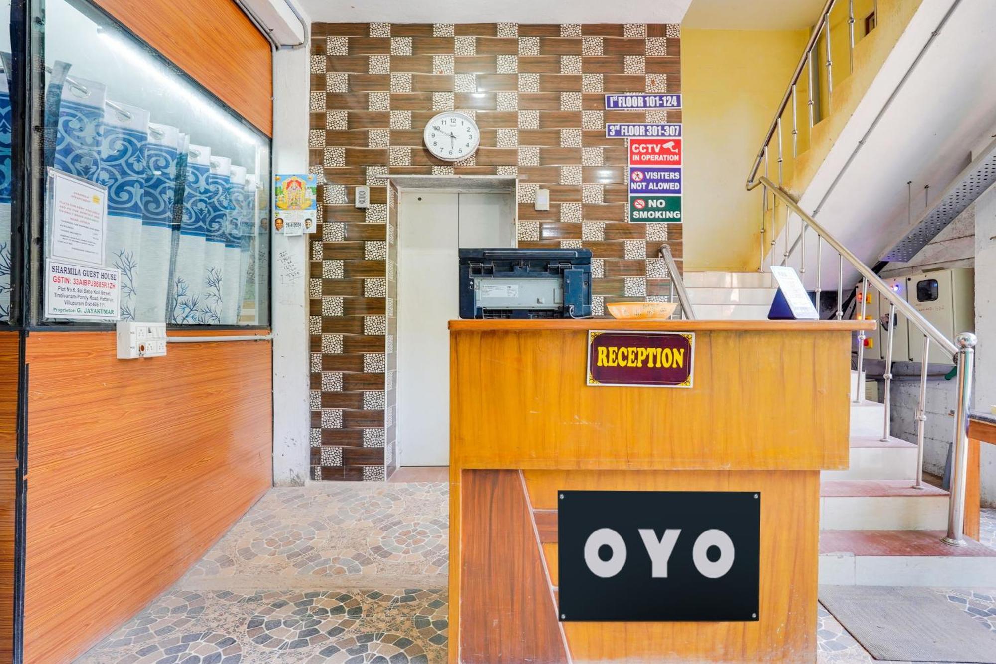 Super Hotel O Sharmila Guest House Pondicherry Exterior photo